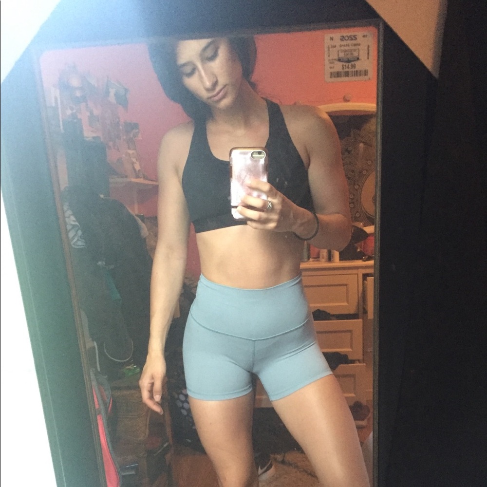 Lululemon Align shorts. Light blue.  Size 2.